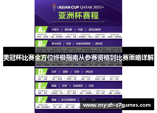 美冠杯比赛全方位终极指南从参赛资格到比赛策略详解