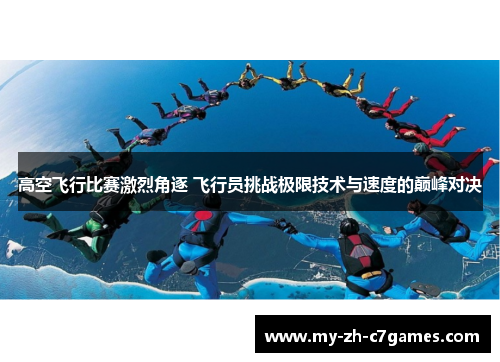 高空飞行比赛激烈角逐 飞行员挑战极限技术与速度的巅峰对决